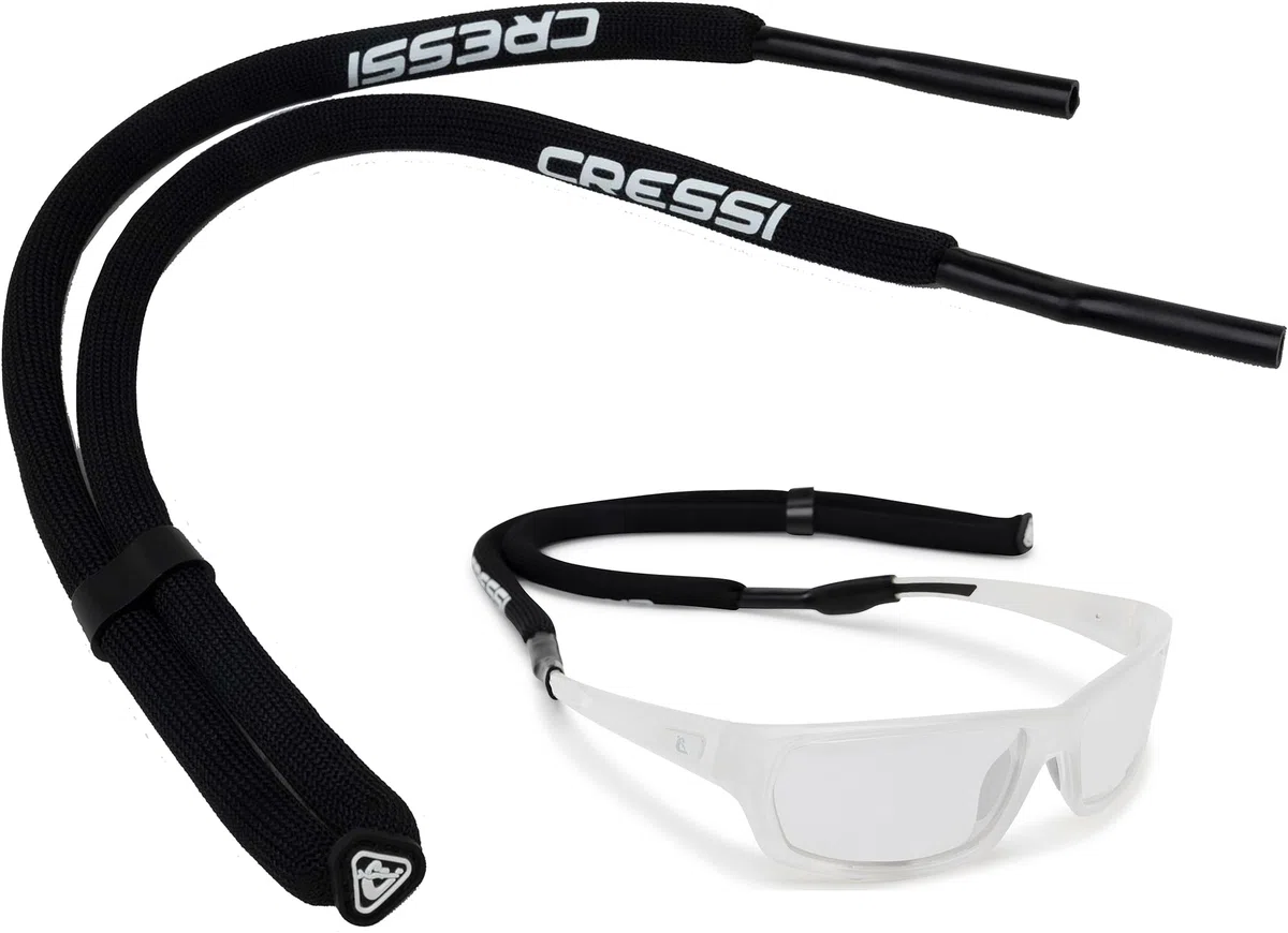 CRESSI dal 1946 - Eyewear Neo Retainer/Bill Sunglasses Lace - Laccio Galleggiante di Sicurezza in Neoprene per Occhiali, Adulto Unisex