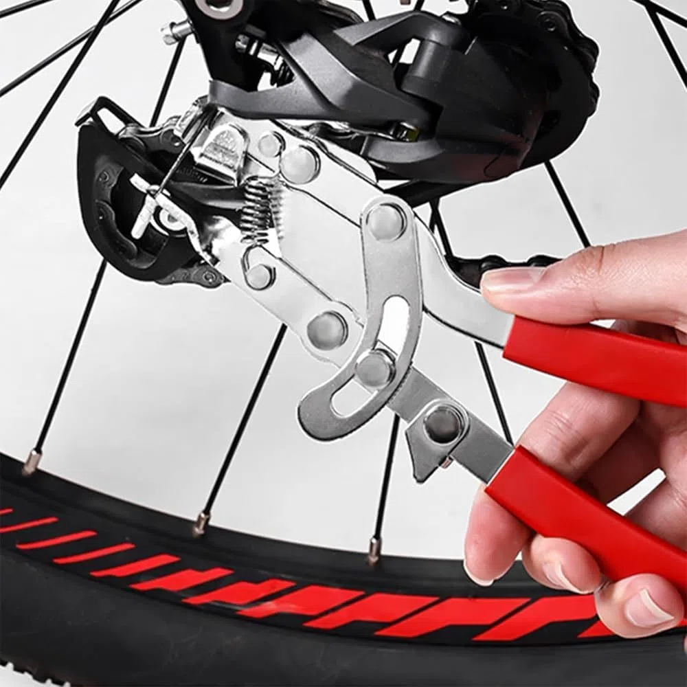 NLIGHTING Pinza Tendicavo Bici Professionale con Blocco Automatico – Regolazione Precisa Cavi Freno e Cambio – Ideale per MTB, Corsa e Officina