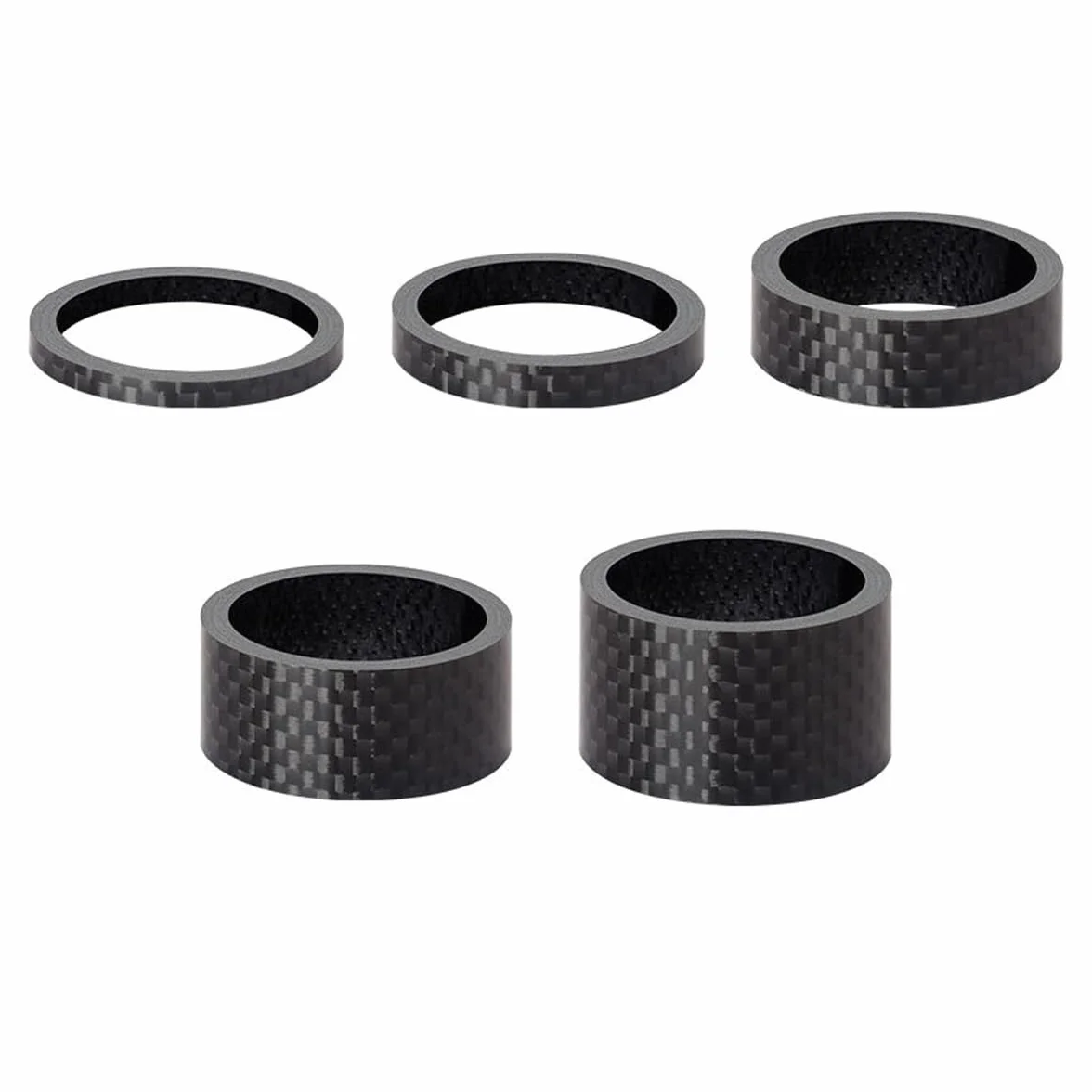 5 distanziatori per pipa manubrio bicicletta, distanziatori per manubrio bicicletta, distanziatori per serie sterzo, anelli distanziatori per pipa da 3 mm/5 mm/10 mm/15 mm/20 mm
