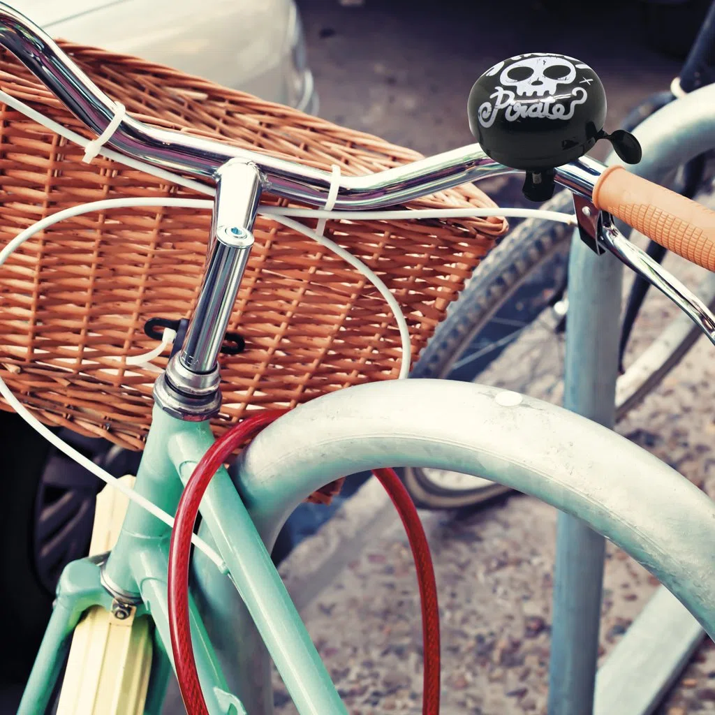 Legami - Campanello per Bicicletta, Bike Bell, Clacson per Bici, Tema Pirata