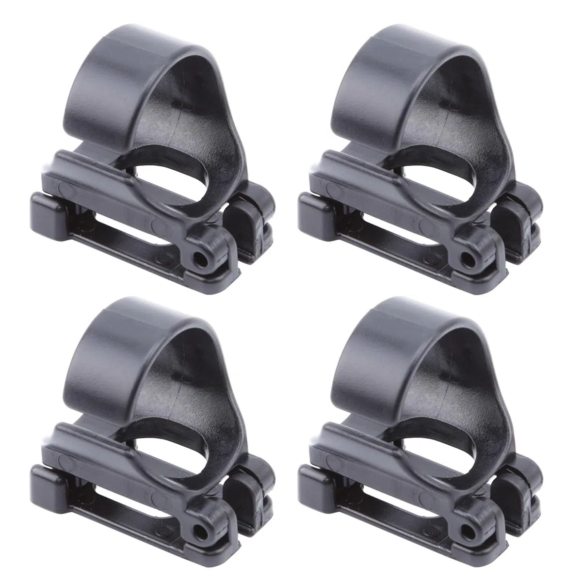 4Pcs Snorkel Clip Universal Snorkel Holder Snorkel Fermi Tubo d'Aria Keeper Set per Immersioni subacquee Attrezzatura per Lo Snorkeling