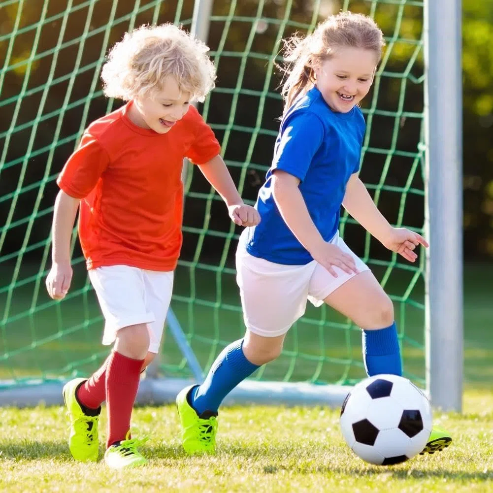 Palla da calcio classica nera e bianca - Pallone standard di misura 5 per allenamento per adulti, bambini e studenti
