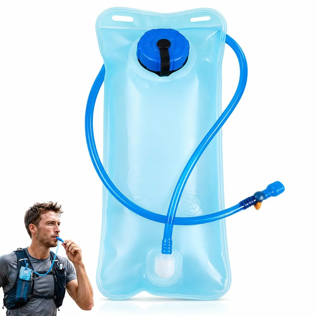 Sacca Idrica, Sacca Idrica a Prova di Perdite, Serbatoio Acqua Senza BPA con Tubo Coibentato, Sostituzione del Pacchetto Idrico per Escursionismo all'Aperto Campeggio Ciclismo