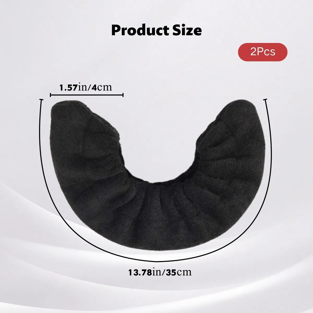 1 paio di protezioni per pattini da ghiaccio, nero elastico, per pattini da ghiaccio, per uomo e donna