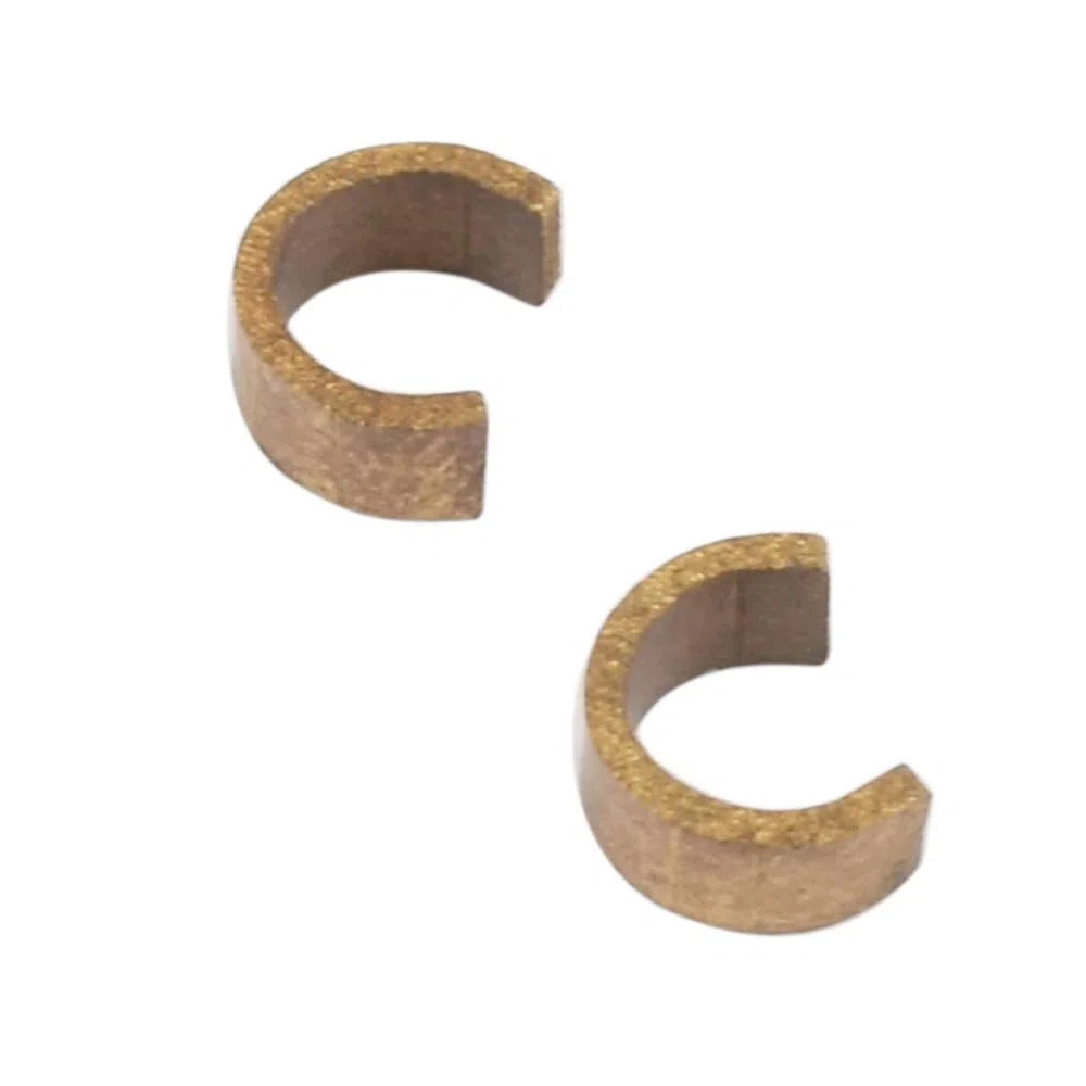 NIKA ARCHERY Kisser Button con clip di ancoraggio, confezione da 2