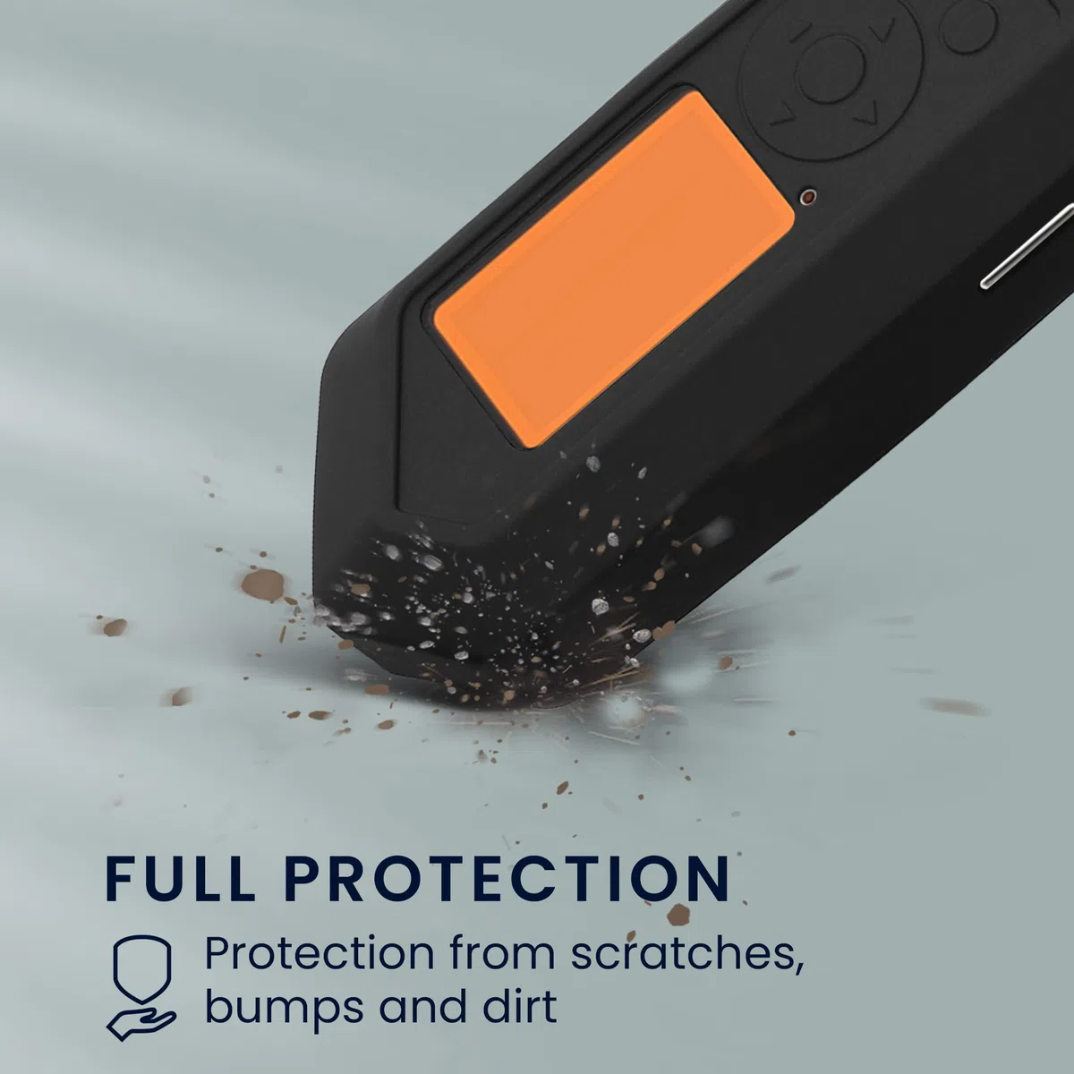 kwmobile Custodia Protettiva Silicone Compatibile con Flipper Zero Cover - Case Morbida Gadget Multiuso - con Anello Portachiavi - nero