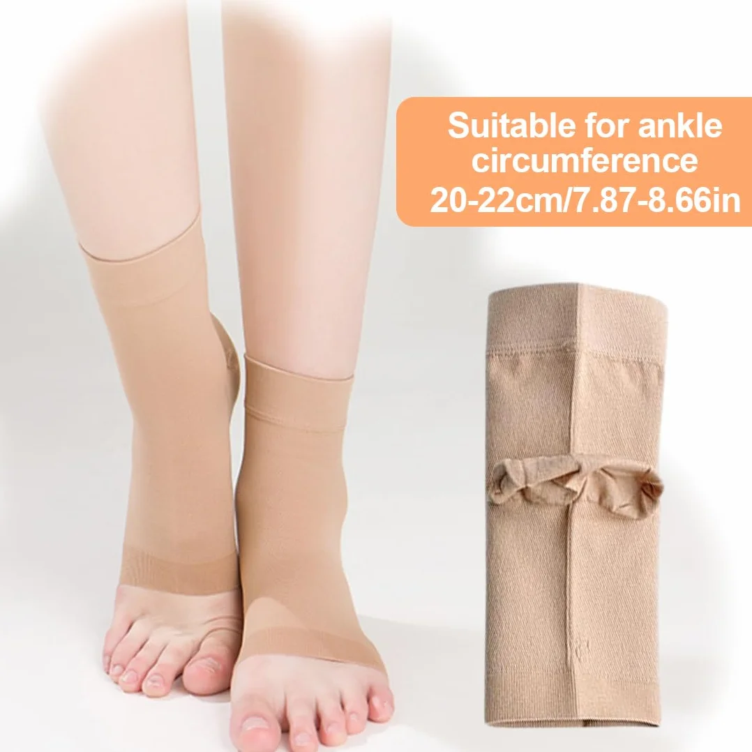 IKOPFLN 1 paio di calzini imbottiti per pattinaggio su ghiaccio con cuscinetto in gel protezione per le caviglie protezione per le caviglie per hockey skate elastiche per stivali sport, corsa