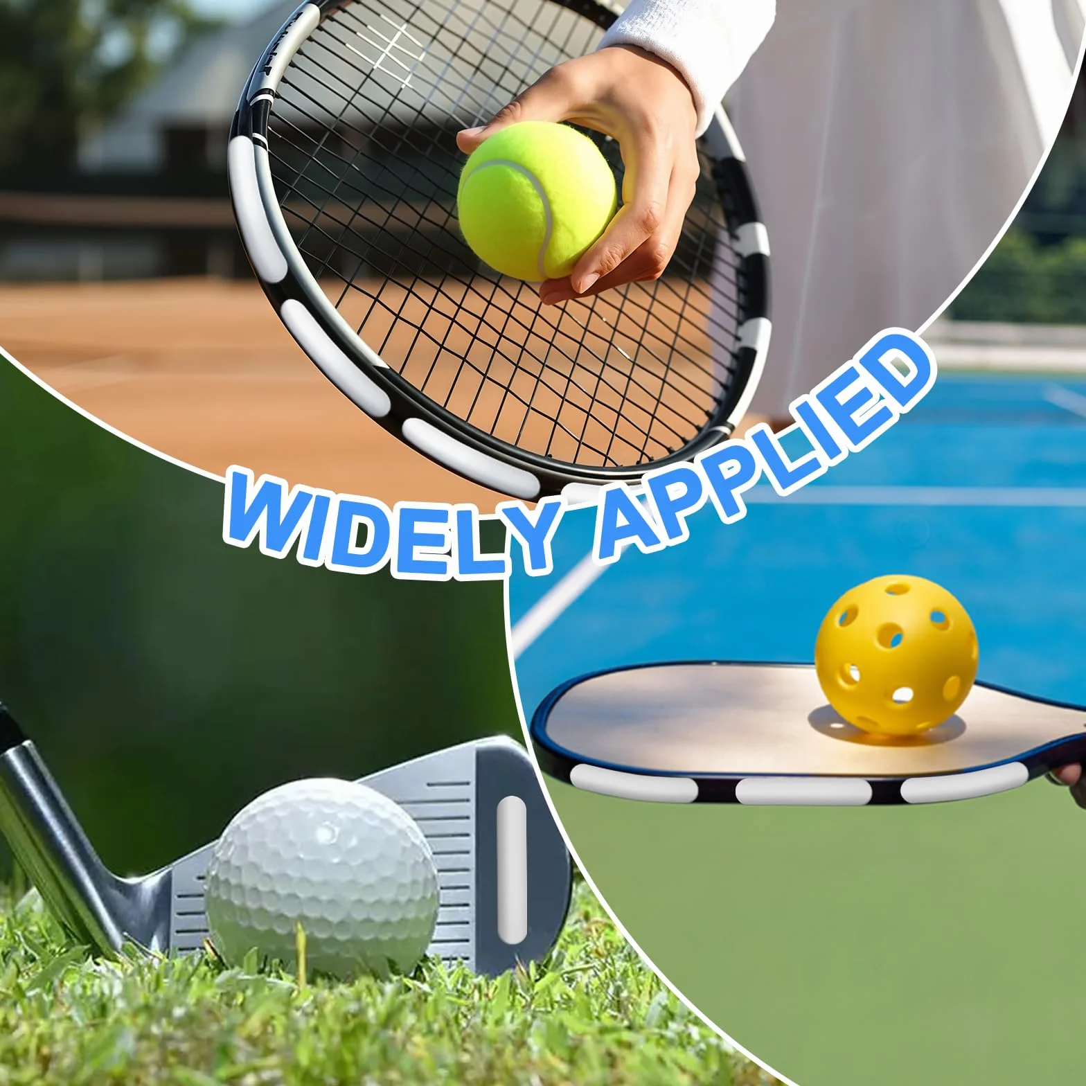 30 nastri di piombo da golf, nastro adesivo di piombo con scatola per regolare il peso di mazze da golf, racchette da ping pong, tennis, racchette da badminton