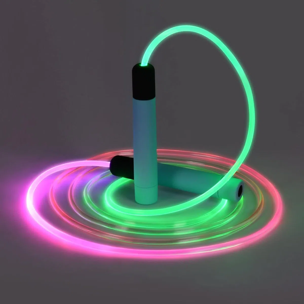 Flintronic Corda per saltare, multidivertente, corde per saltare con contatore di calorie e timer, corda per saltare regolabile con cuscinetti a sfera in acciaio, maniglie antiscivolo per fitness