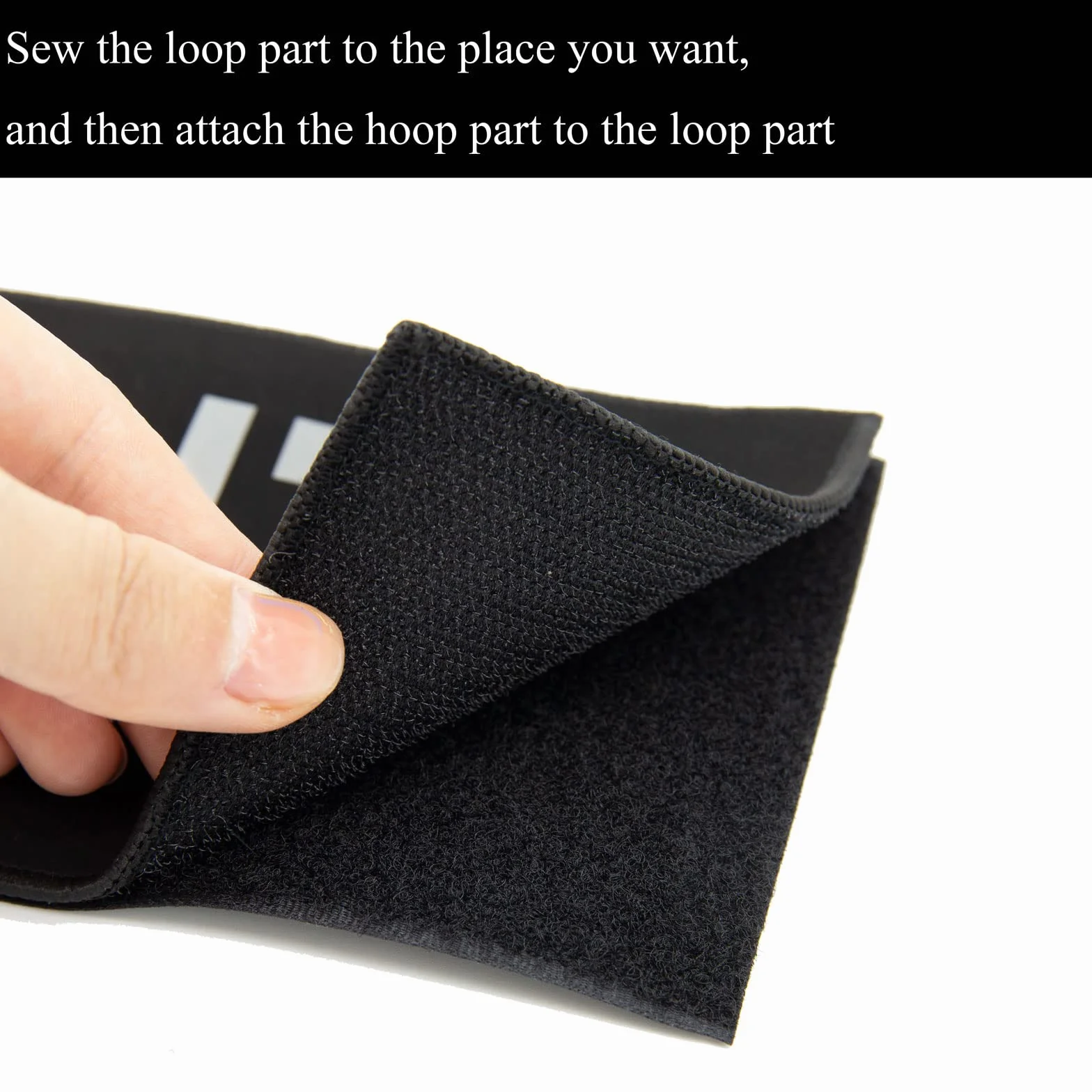 Police Toppa Riflettente Sicurezza Bande Riflettenti Nastro, Vest Tactical Nylon Fastener Gilet Catarifrangenti Alta visibilità Patch Per Police, 2 cerotti (uno grande uno piccolo)