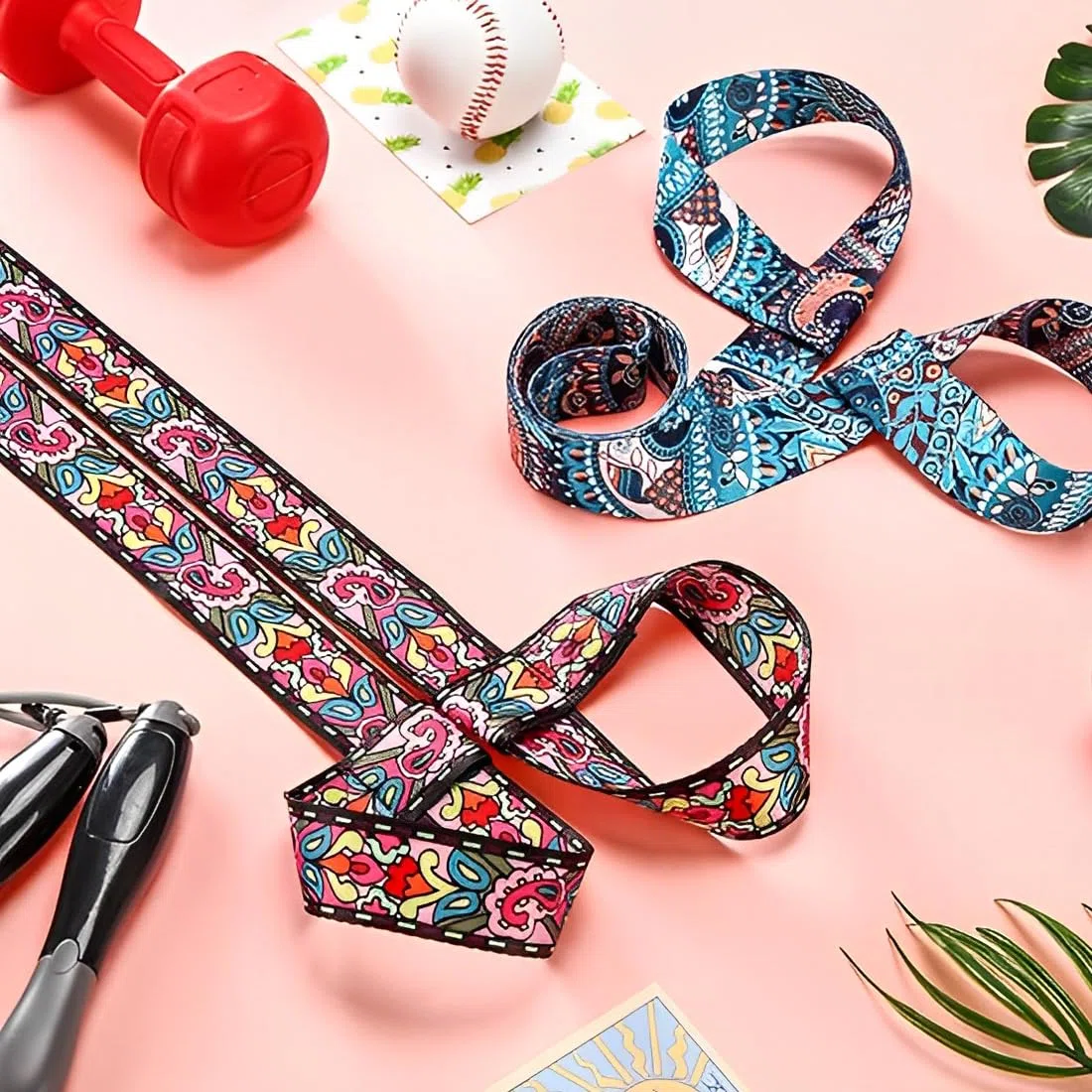2 Pezzi Cinghia Yoga Mat, Straps Palestra, Porta Tappetino Yoga, Cinghia Per Il Trasporto Da Yoga Regolabile, Pilates, Esercizi, Aerobica, Tappetino Esercizi Sport