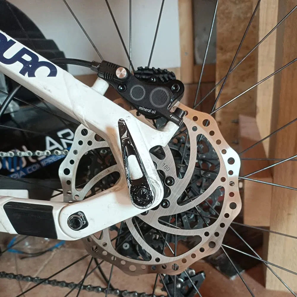 Bynccea 140mm 160mm 180mm 203mm Rotori Freno Disco Per Bicicletta con 6 Bulloni Adatto Per Bici Da Strada Mountain Bici BMX MTB
