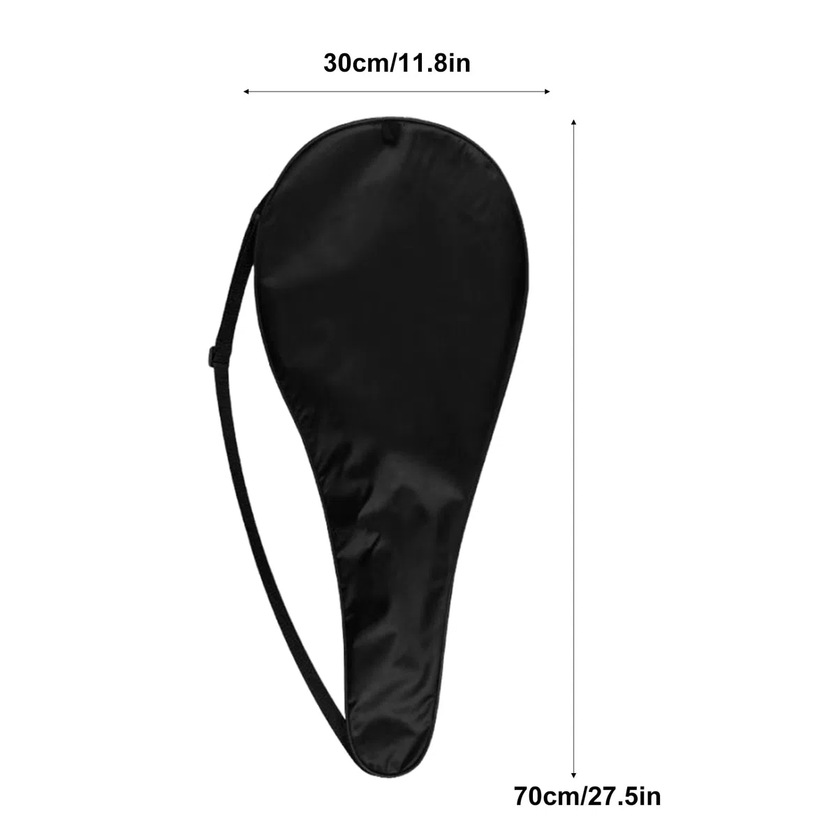 Borsa portaoggetti per racchetta da tennis, borsa da trasporto per racchette da badminton, borsa da trasporto a tracolla per attrezzatura da allenamento da tennis e badminton per