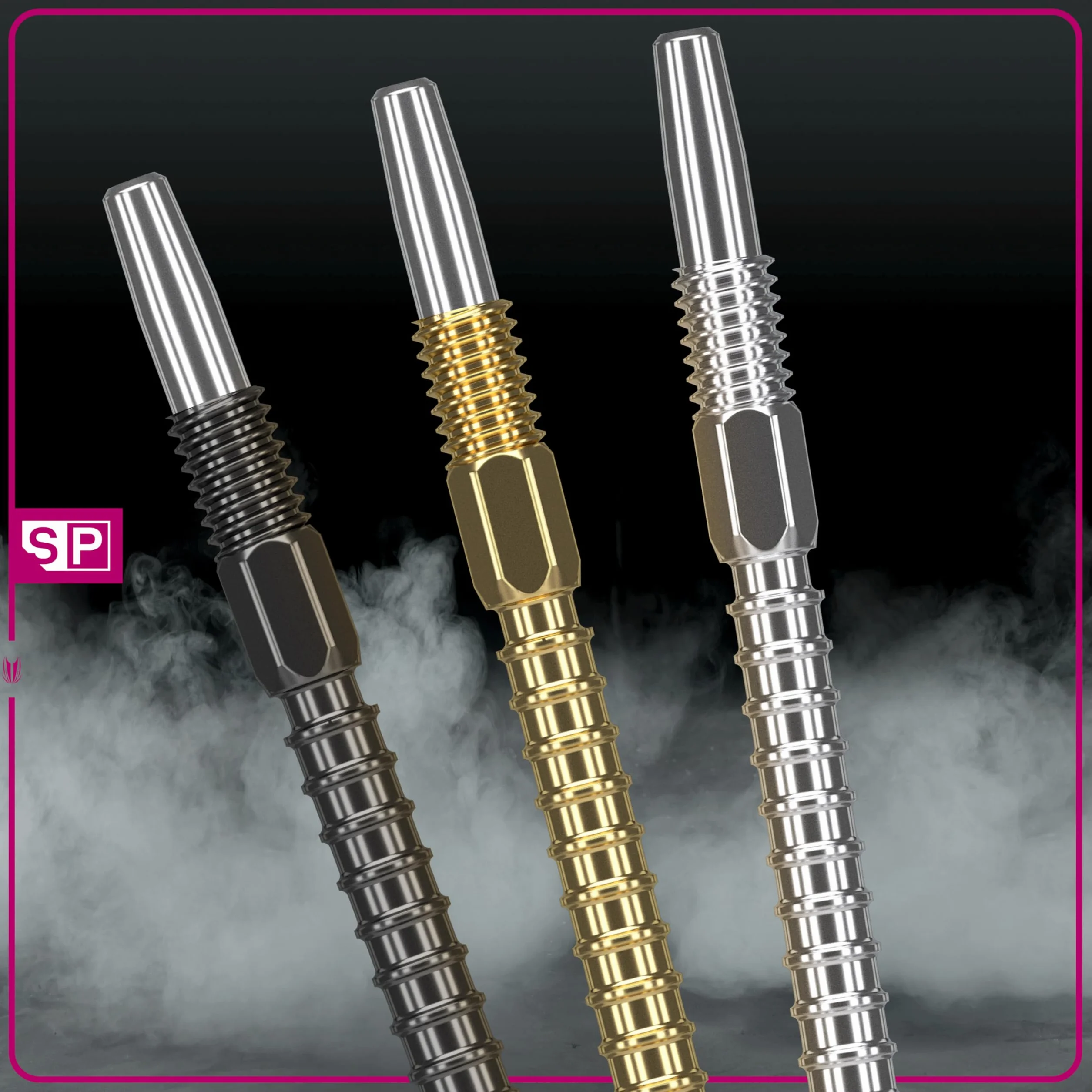 TARGET Freccette Swiss Points - Set di 3 punte per freccette per freccette di fuoco Swiss Point, accessori professionali per freccette