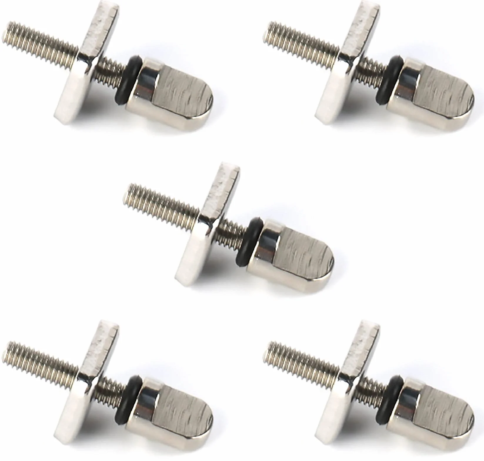 Tavola da surf Vite, Vite per pinna da surf, 5 pezzi di viti per accessori per tavola da surf Kit di ricambio per piastra durevole in acciaio inossidabile per longboard
