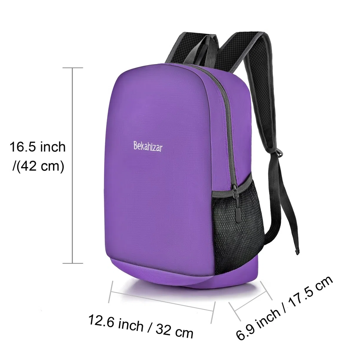 Leggero Zaino Pieghevole, 20L Piccolo Escursioni Zainetto Per Gli Uomo Donna Teens Outdoor Viaggio Campeggio Città Sportivo Alpinismo A Piedi Ciclismo