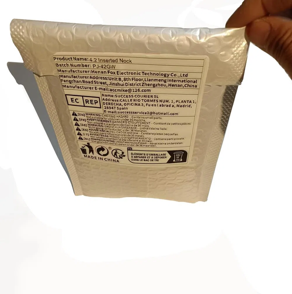 60 Pezzi Cocche per Tiro con L'Arco Bocca Larga Inserto in Plastica Cocca per Freccia Adatta ID 4,2 mm Albero della Freccia Fai da Te Accessorio per Frecce