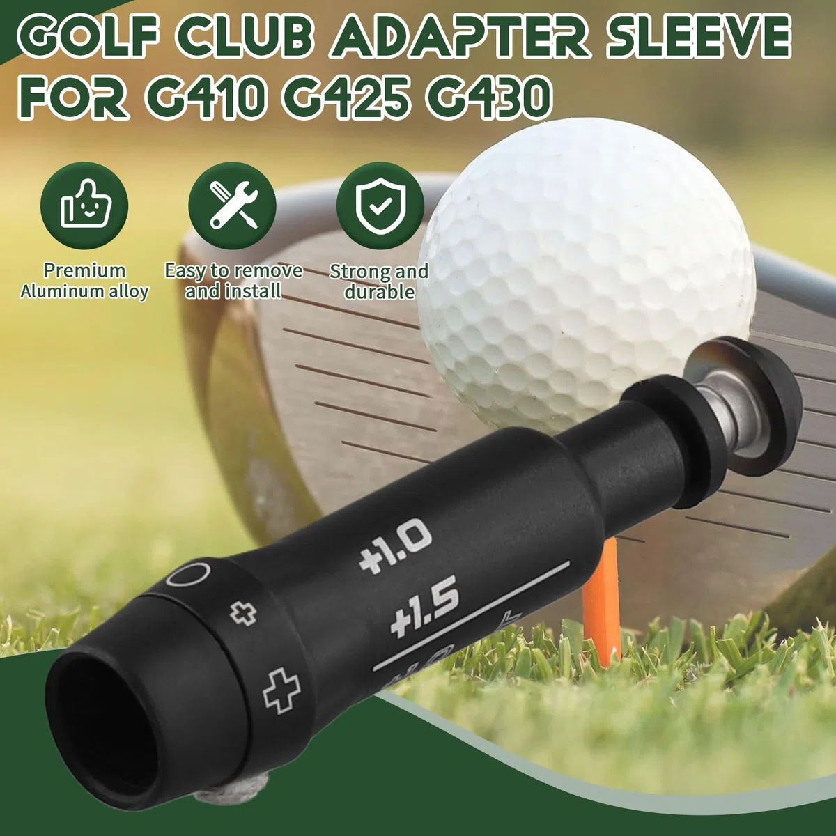 Manicotto Adattatore da Golf per G410 G425 G430 Driver e Fairway Woodz (0,335)