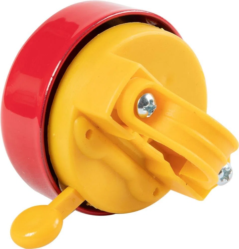 Campanello Bici - Campanello Bici Modello Squeezy Bambino Batman Uomo Pipistrello DC Comics Supereroe Giallo Nero Bambino