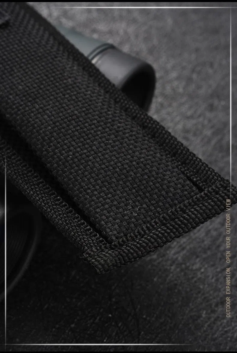 2 pz cintura coltello custodia custodia in nylon Oxford panno guaina coltello pieghevole adatto per uso esterno fino a 13 cm di lunghezza