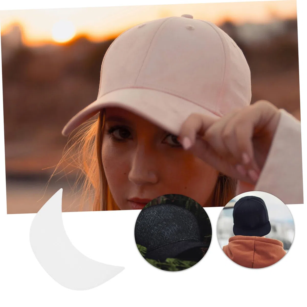 LIFKOME Inserti per Visiera da Baseball 20 Pezzi Accessori per Cappelli con Visiera Inserti per Il Mantenimento della Forma