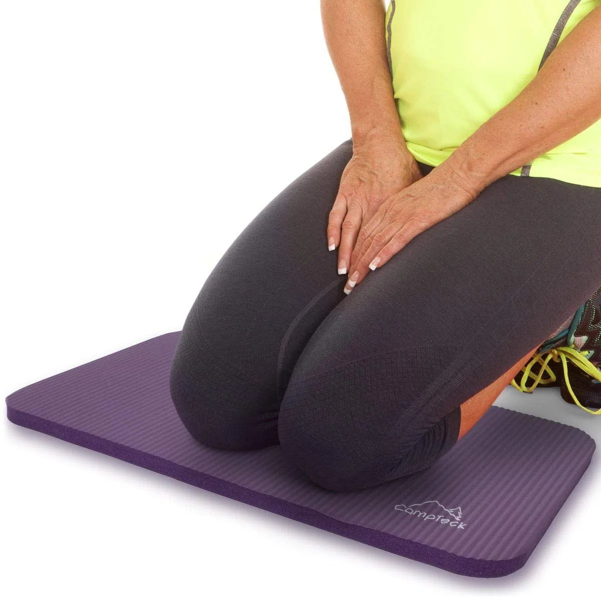 CampTeck Cuscinetto Yoga Ginocchia Schiuma Morbida Antiscivolo Knee Pad per Fitness, Ginnastica, Allenamento, Palestra, Pilates ecc