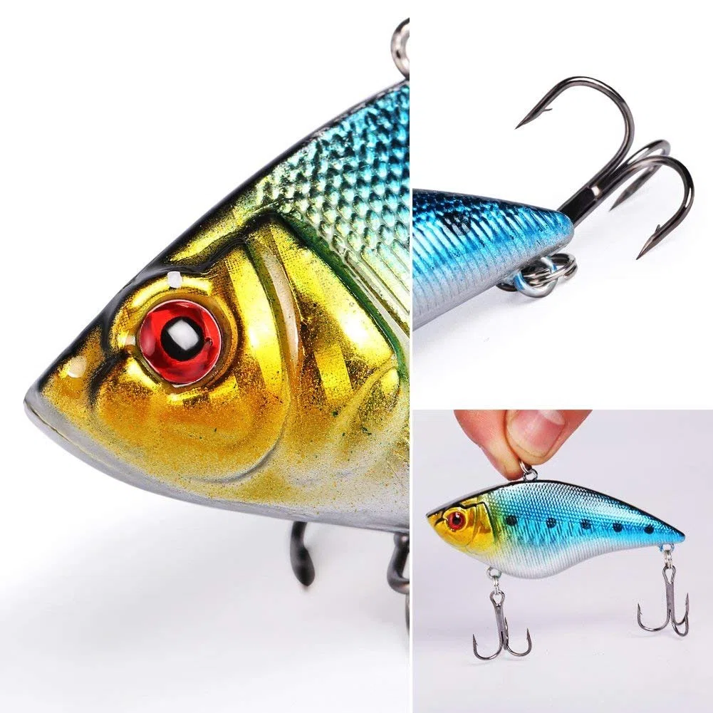 Sougayilang Minnow Esche da pesca Crankbaits Set Pesca Hard Baits Swimbaits Barca Topwater Esche Per Trota spigola Persico Pesca