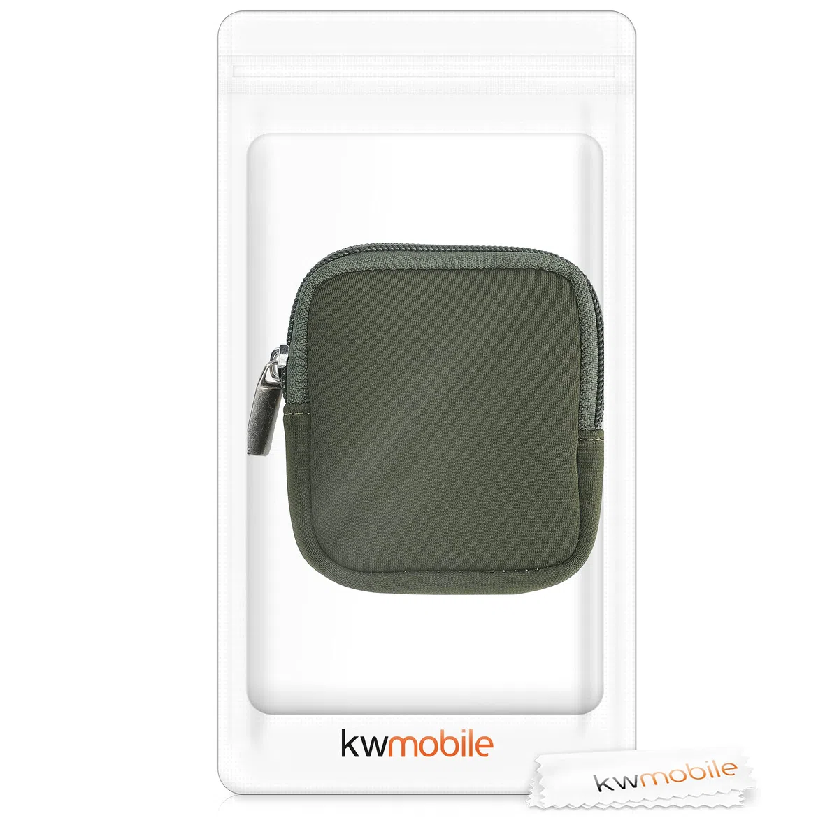 kwmobile Custodia Compatibile con Bosch Intuvia - Fodero Neoprene per Schermo Computer Bici Elettrica - Cover Anti-urto verde scuro