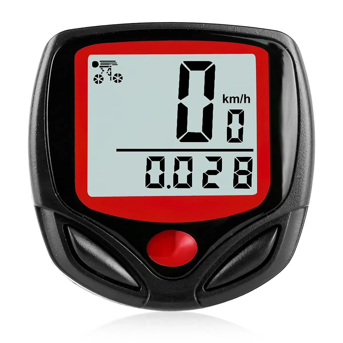 Computer da Bicicletta Multifunzione, Tachimetro Wireless Impermeabile, Contachilometri con Display LCD,Tachimetro da Bicicletta, Computer di Bicicletta, per Allenamenti e Uso Quotidiano