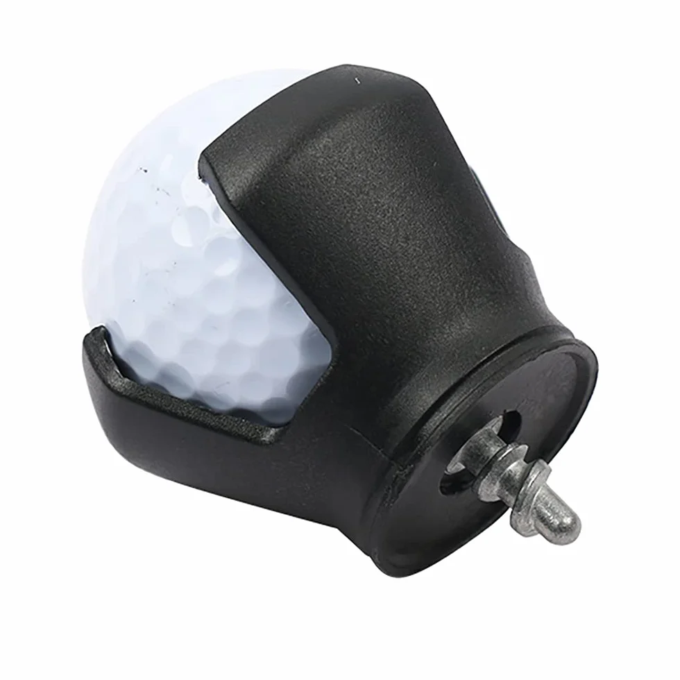 2 Pz Palla da Golf Pick Up Retriever Grabber Artiglio Sucker Tool 3-Prong Ventosa Ball Grabber Claw Ball Golf Accessorio (Colore: Nero)