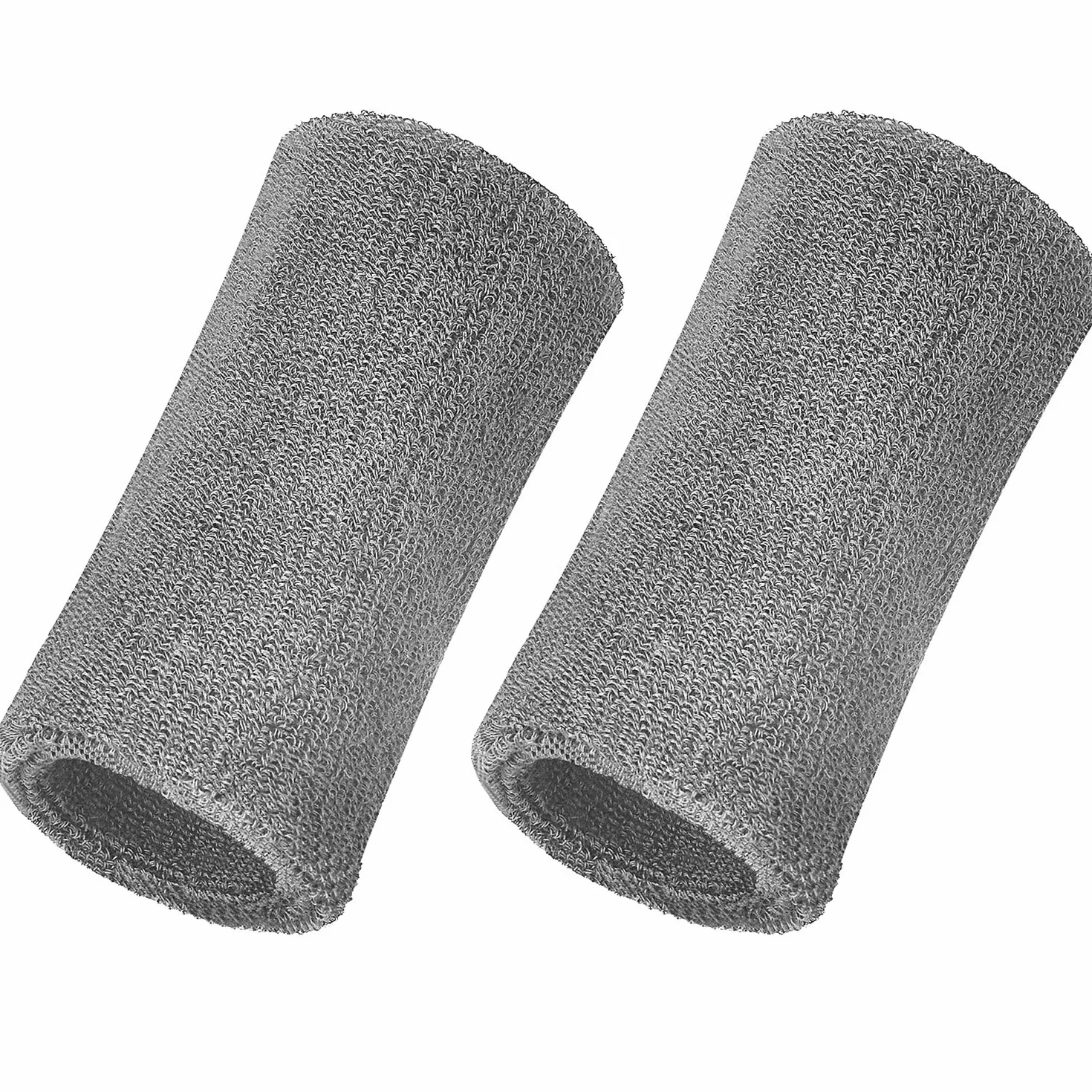 WILLBOND 15,2 cm (6") Braccialetti Sportivi Elastici in Cotone Sport 2 Pezzi