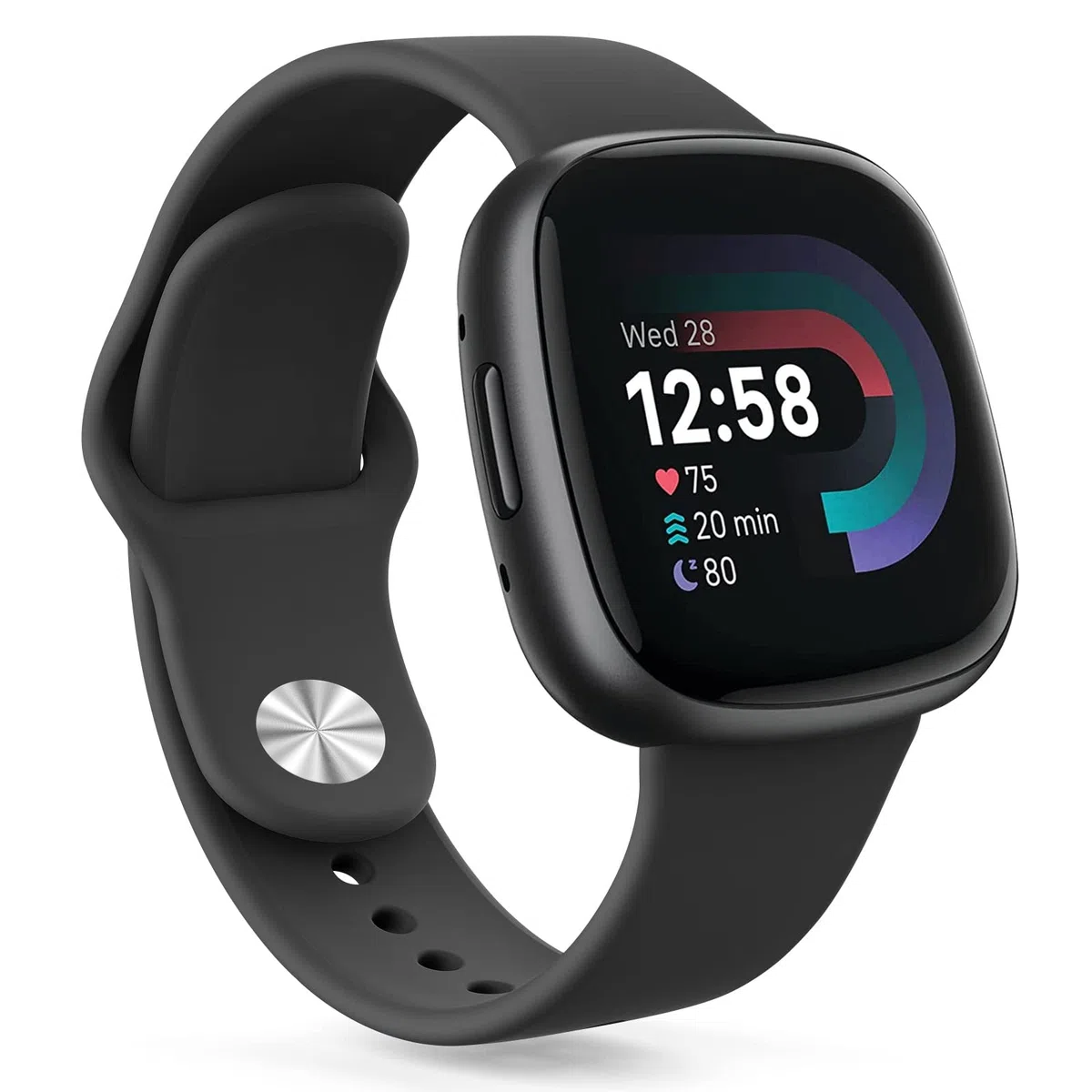 Oumida Per Fitbit Versa 3, cinturino Fitbit Versa 4, cinturino Fitbit Sense, per uomo e donna, in silicone, per Fitbit Versa 3/Versa 4/Sense 2