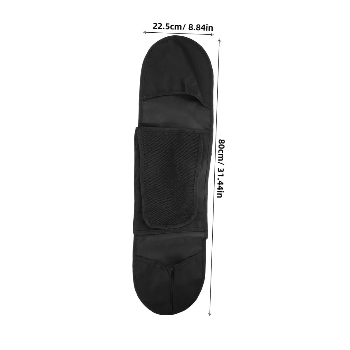 Borsa Skateboard Tracolla Ventilata con Sacca Porta Skateboard Singola Spalla per Sport Outdoor Zaino Traspirante con Ampio Spazio per Attrezzatura