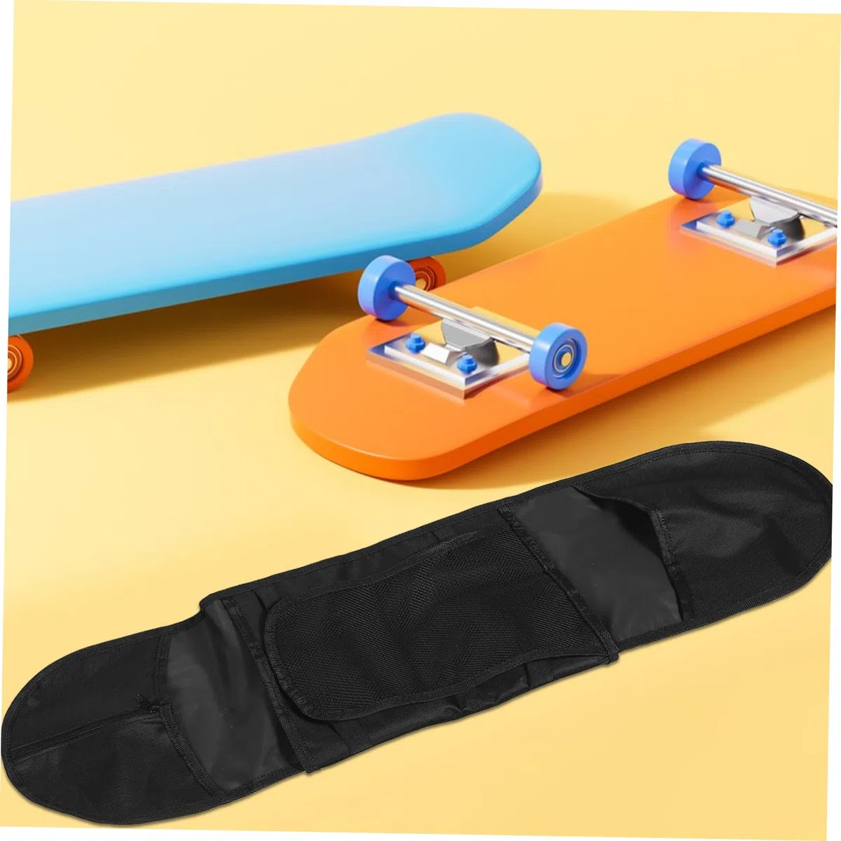 Borsa Skateboard Tracolla Ventilata con Sacca Porta Skateboard Singola Spalla per Sport Outdoor Zaino Traspirante con Ampio Spazio per Attrezzatura