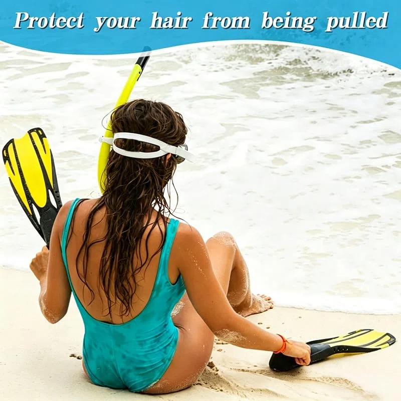 2 Pezzi Cinturino Maschera Immersione, Cinturino per Maschera Sub, Mascheras Snorkeling Cinturinos, Antiscivolo Cinturinos per Mascheras da Sub, per Immersioni Nuoto Snorkeling