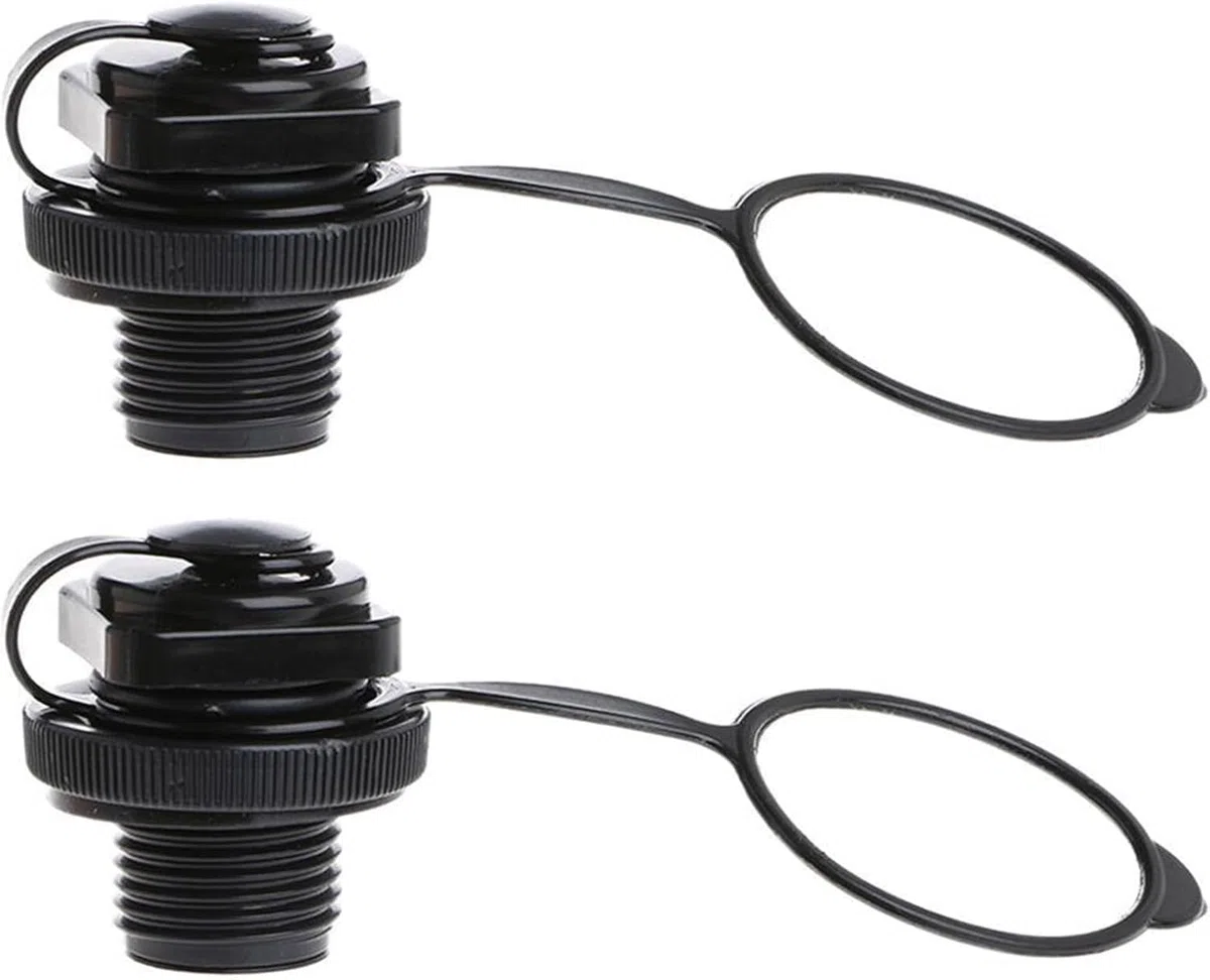 2 tappi di ricambio per valvole dell'aria gonfiabili per barca, 0ne-way, tappi di ricambio per gommoni, gommoni, gommoni, kayak, piscine, barche (22 mm)