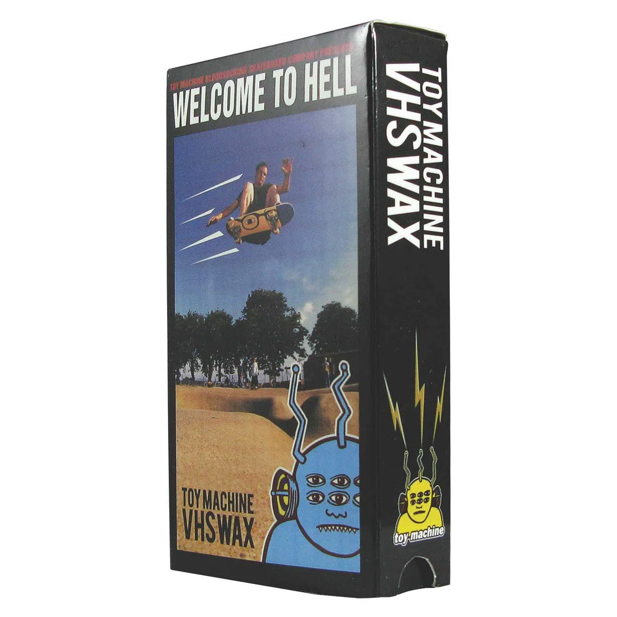 Toy Machine Skateboards VHS Black Skate Wax by Toy Machine Skateboards