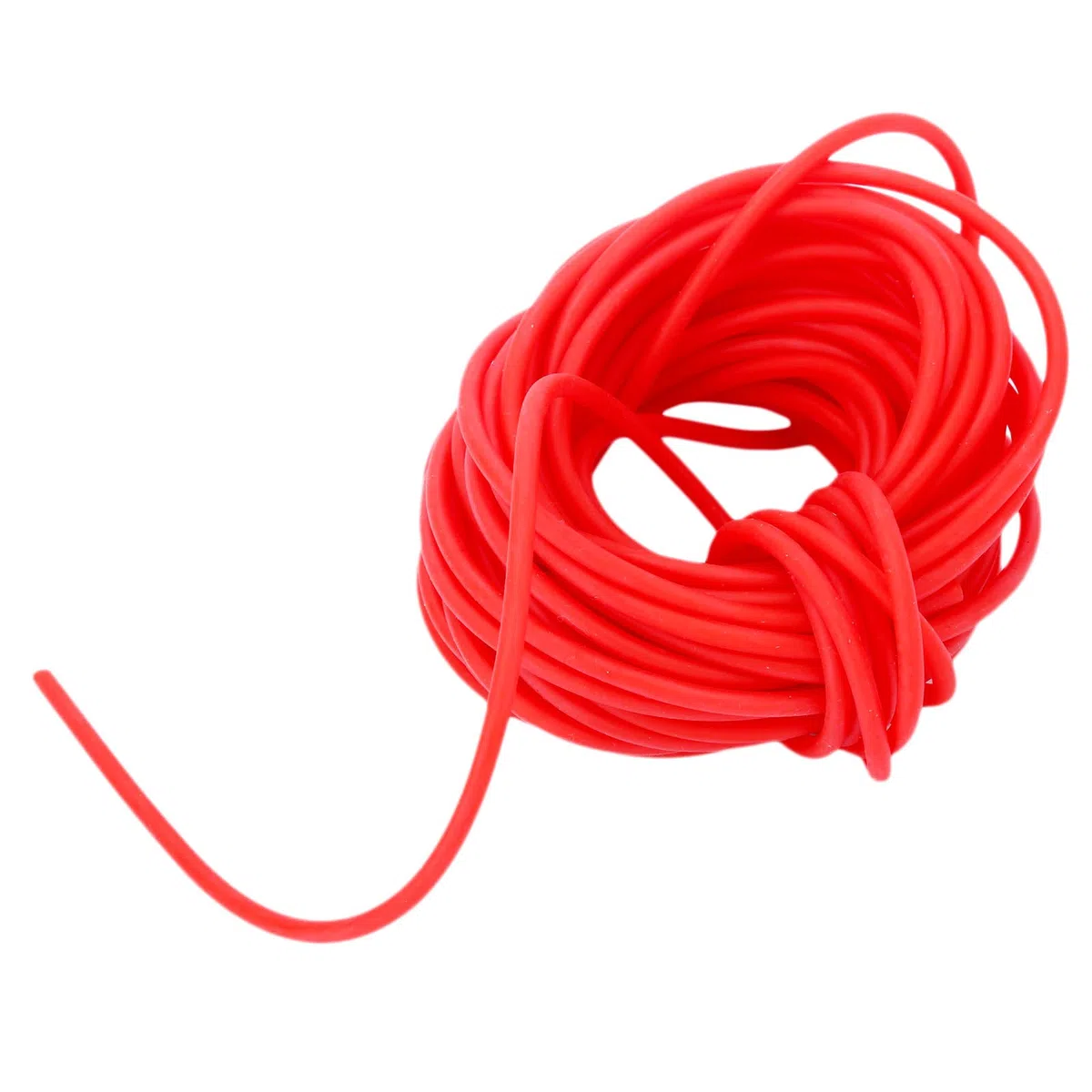Tubo elastico rosso, in lattice naturale, ricambio per caccia, fionda, catapulta