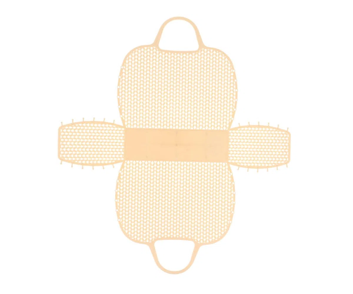 Borsa Rete da Spiaggia in Plastica Riciclabile | Borsa Estiva Leggera e Smontabile, Antisabbia e ad Asciugatura Rapida | Ideale Piscina e Vacanze | Soleil