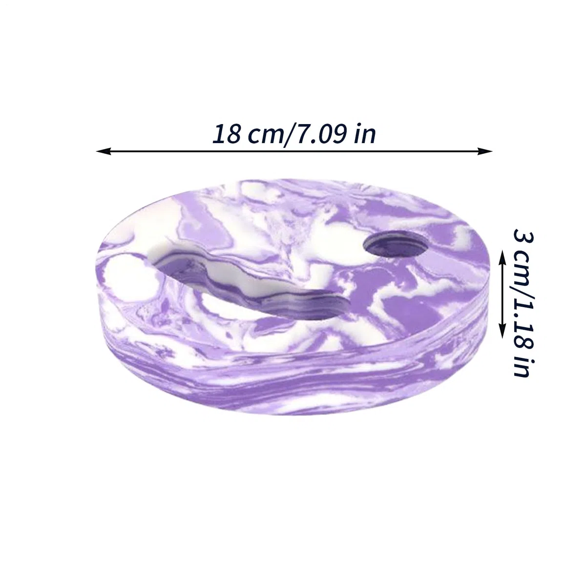 Dischi accademici di fitness - EVA Foam 18 x 3 cm Galleggiante Acqua Esercizio Discś | Aiuto per l'allenamento di nuoto con impugnatura antiscivolo, allenamento di resistenza alla piscina