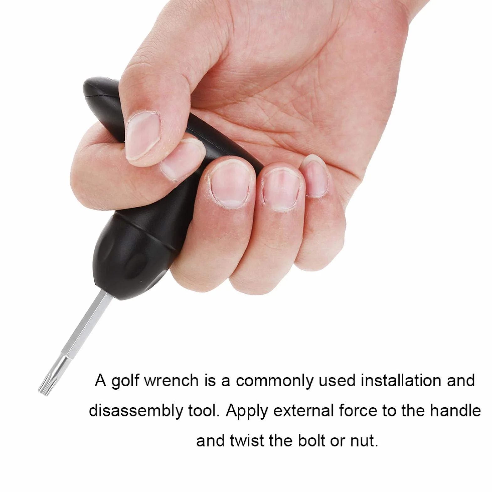 Chiave dinamometrica da golf, chiave dinamometrica di regolazione sostitutiva leggera per adattatore per albero driver per mazze da golf