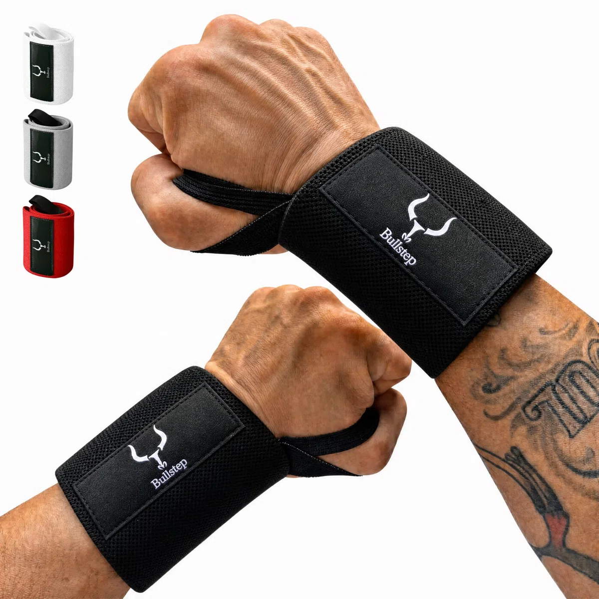 Polsiere Palestra Uomo Donna | Polsiere Crossfit Wristband | Fascie Polso Polsini Palestra | Fasce Polsi Sollevamento Pesi, Bodybuilding, Calisthenics, Fitness