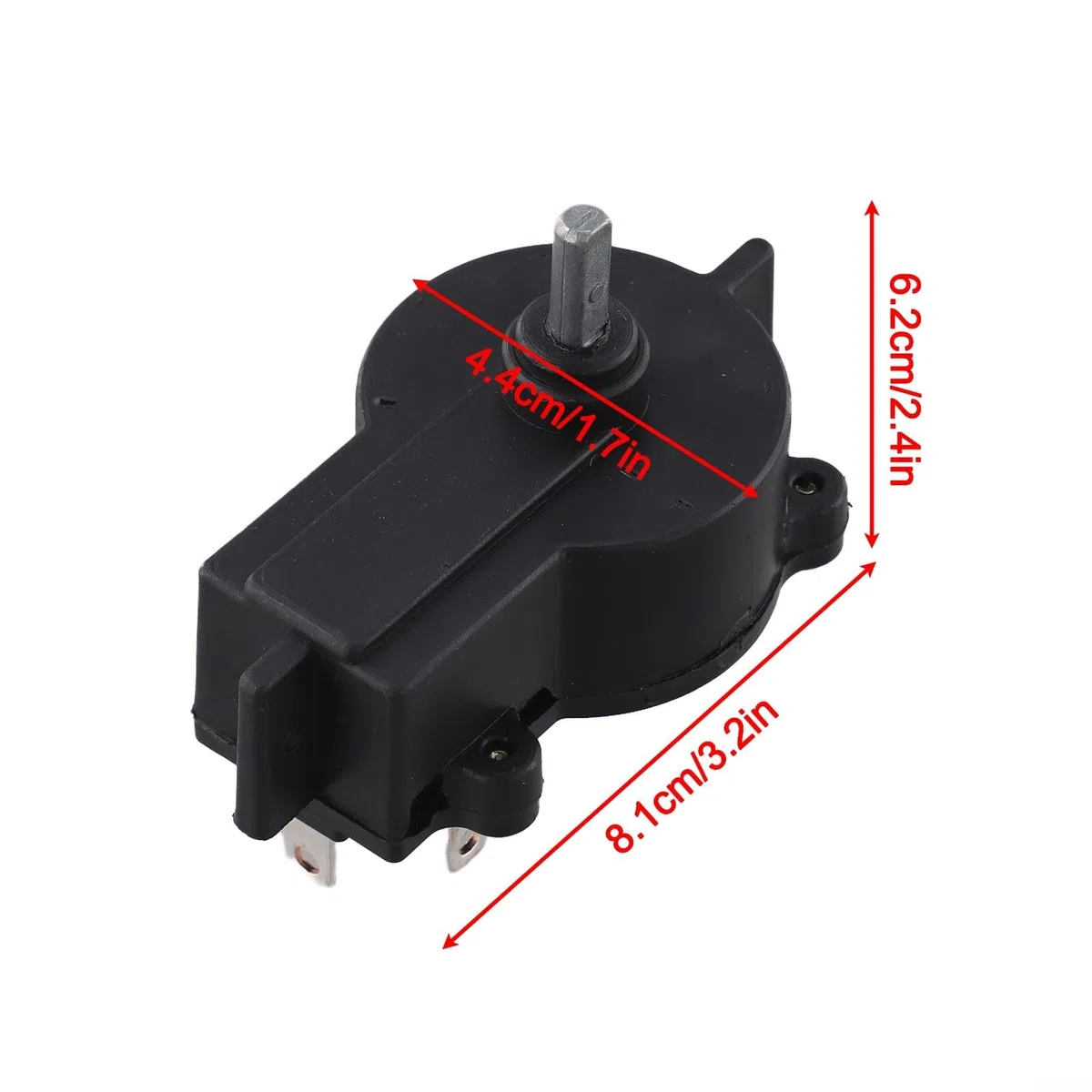 Eawfgtuw Interruttore di controllo della velocità del motore elettrico marino fuoribordo controller compatibile con ET45L ET55L ET65L 12V nero design impermeabile