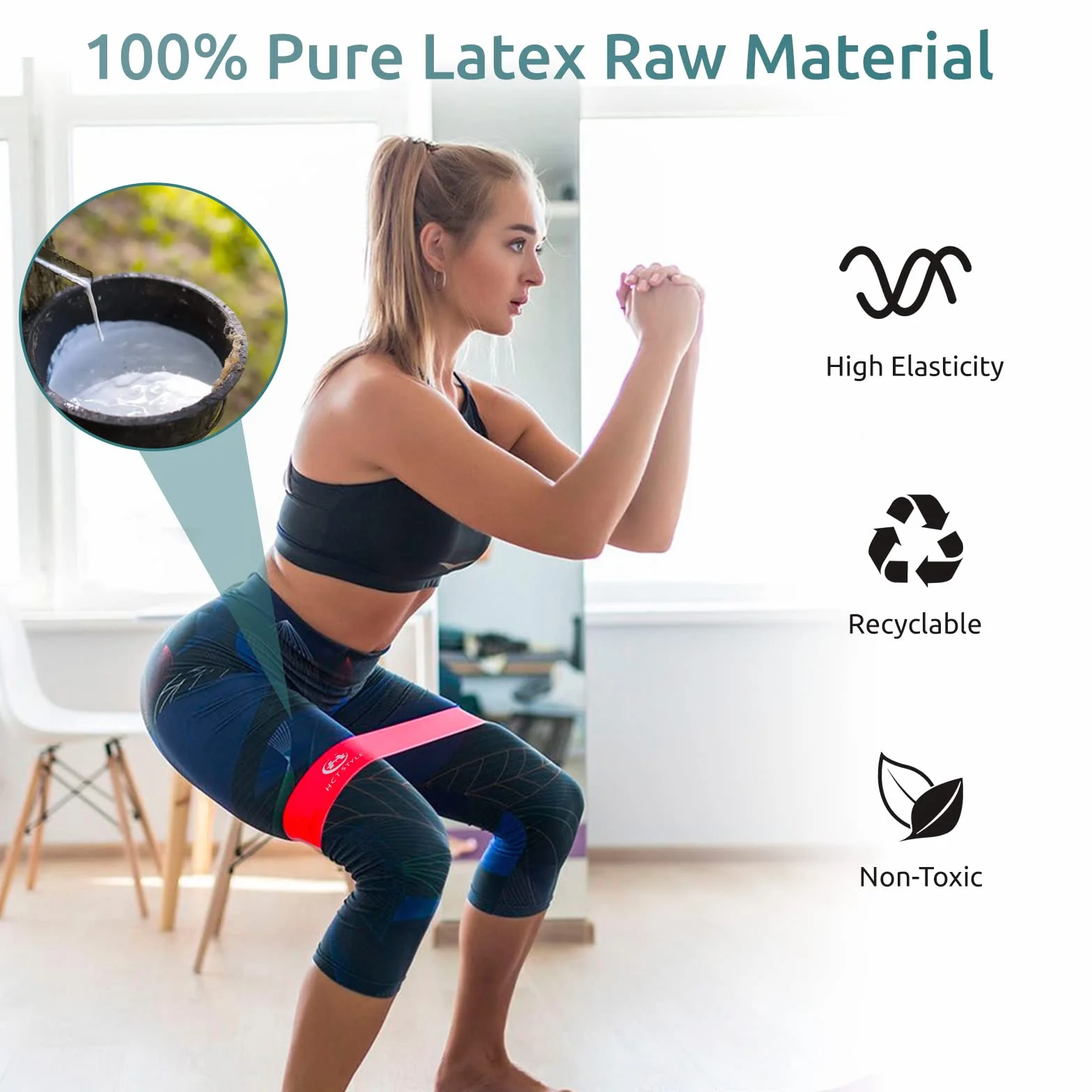 Elastici Fitness, Bande Elastiche Fitness Set 5 Livelli