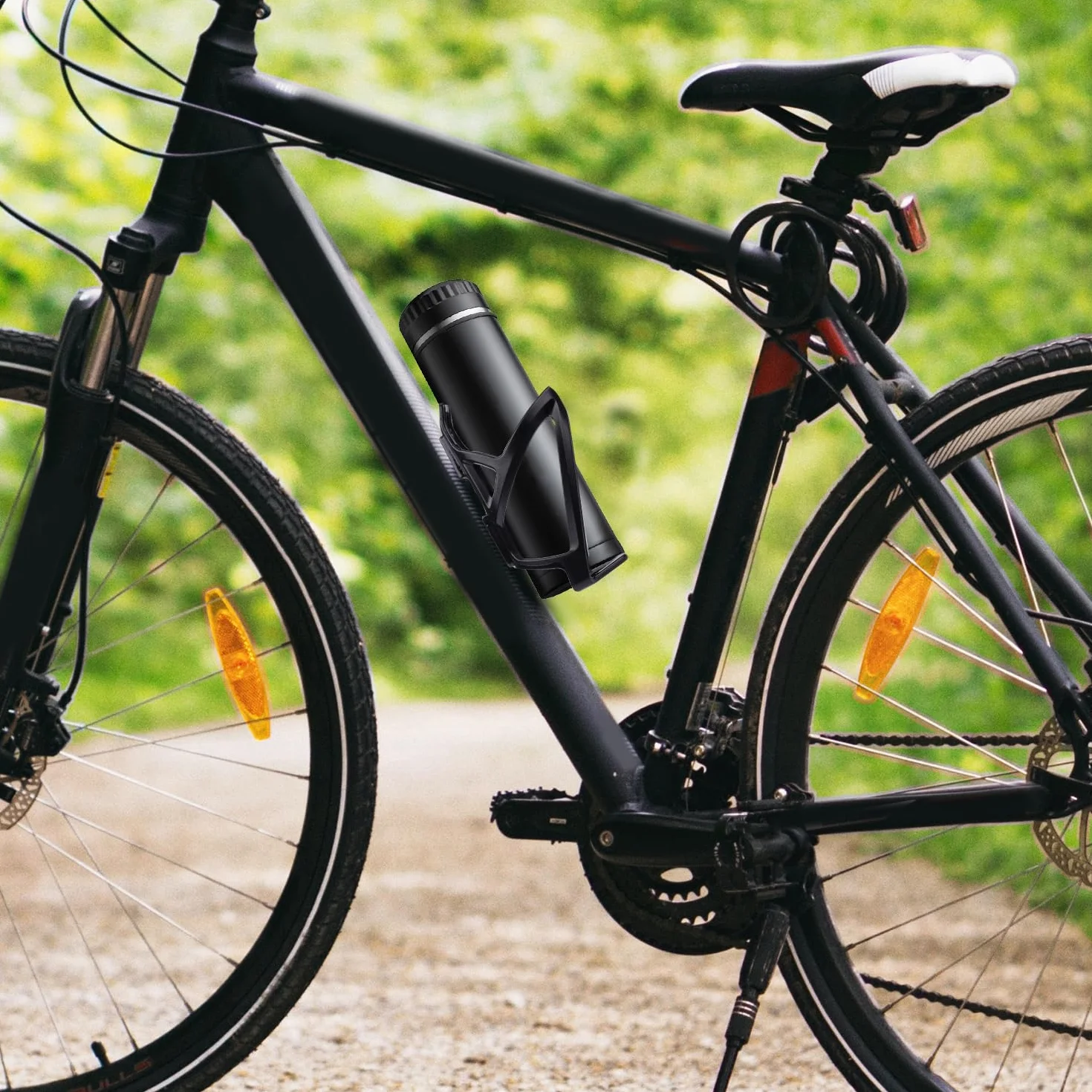 Adattatore per Portaborraccia per Bici, Supporto Bottiglia Bici Lega di Alluminio Regolabile Supporti per Borraccia Posizione Alternativa per Mountain Bike da Strada MTB (3 Slot)