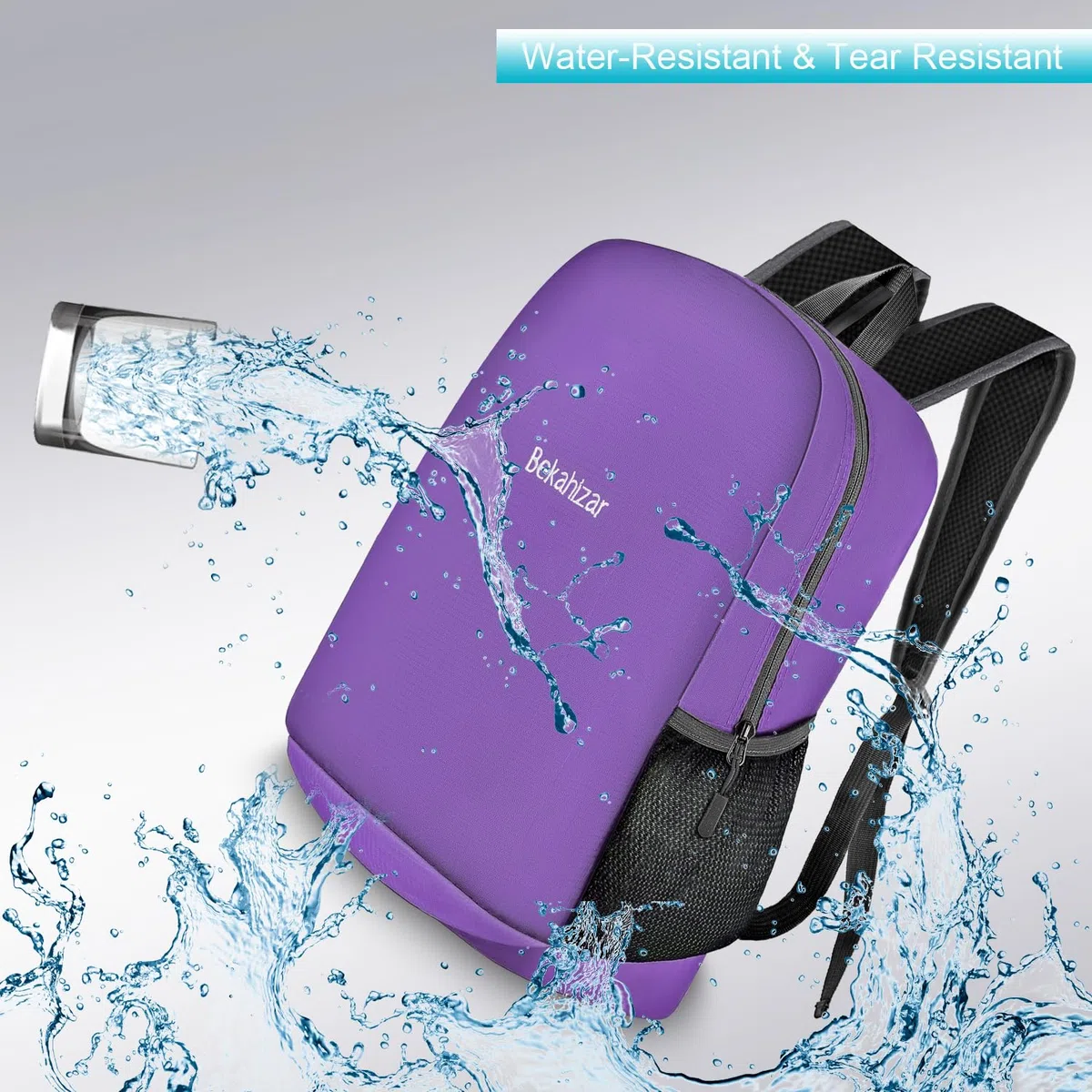 Leggero Zaino Pieghevole, 20L Piccolo Escursioni Zainetto Per Gli Uomo Donna Teens Outdoor Viaggio Campeggio Città Sportivo Alpinismo A Piedi Ciclismo