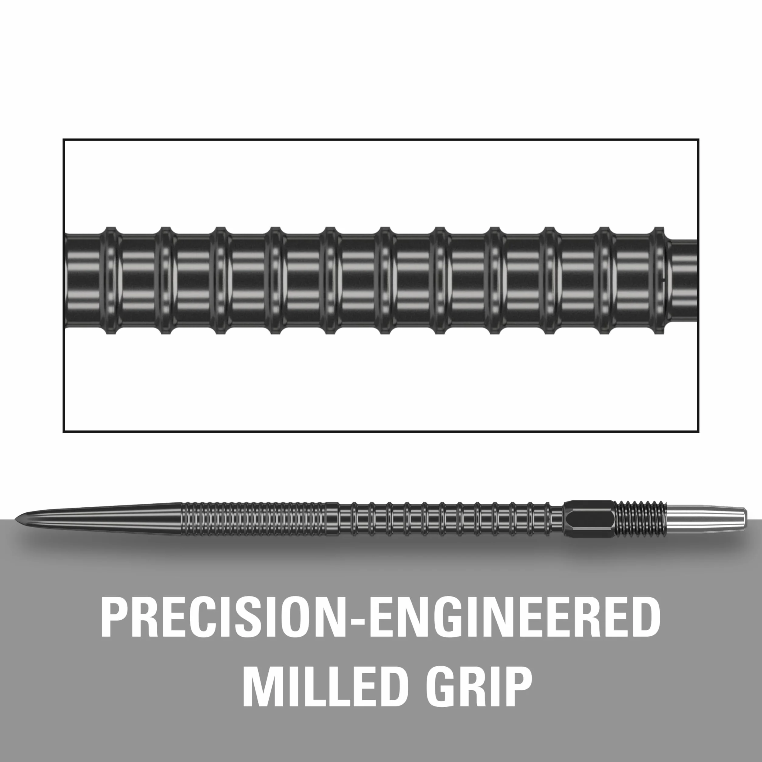 TARGET Freccette Swiss Points - Set di 3 punte per freccette per freccette di fuoco Swiss Point, accessori professionali per freccette