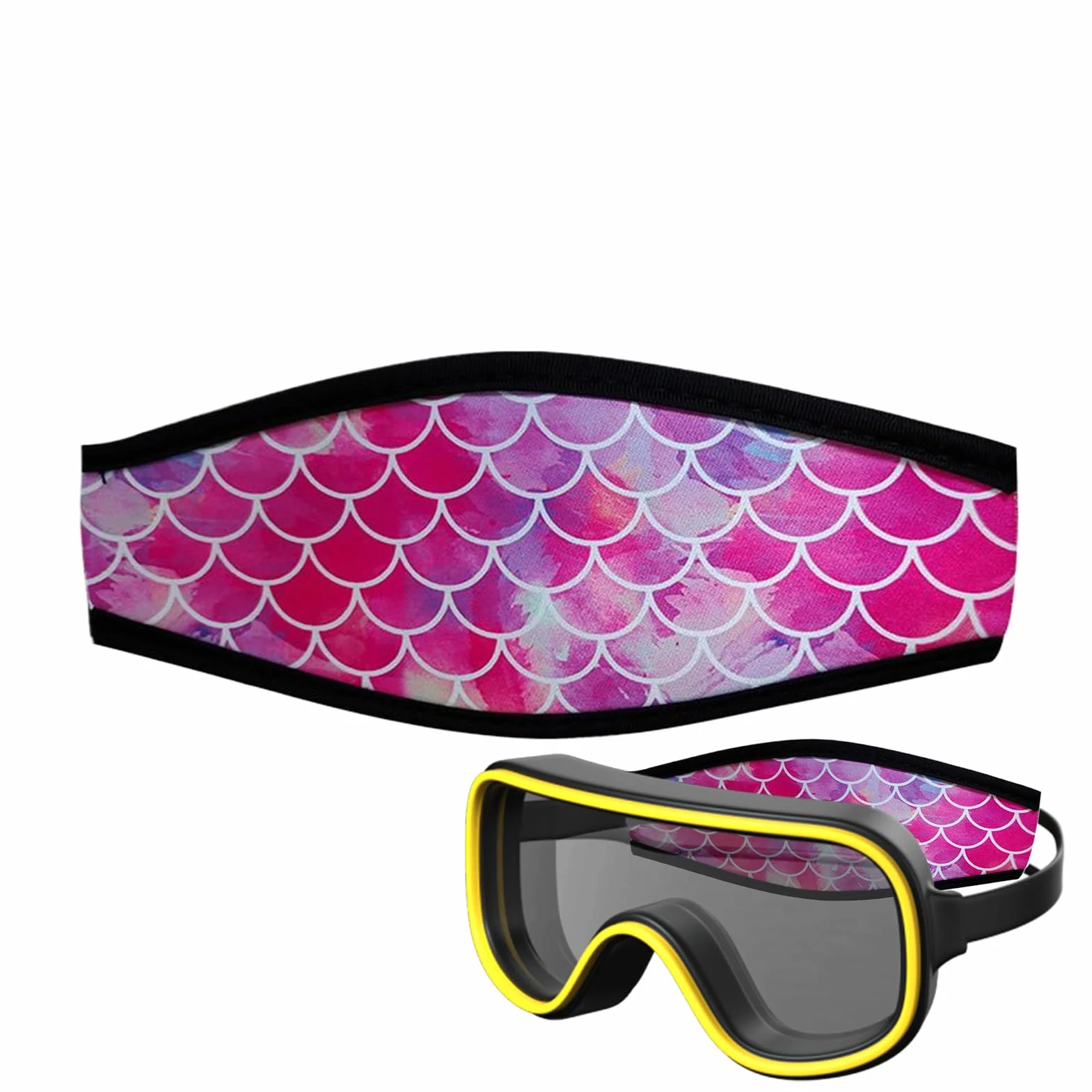 Copricinturino Maschera In Neoprene - Copricinturino Maschera Da Snorkeling, Morbido Protettore Per Cinturino Maschera Da Snorkeling | Accessorio Portatile Per Attrezzatura Subacquea, Cuscinetto