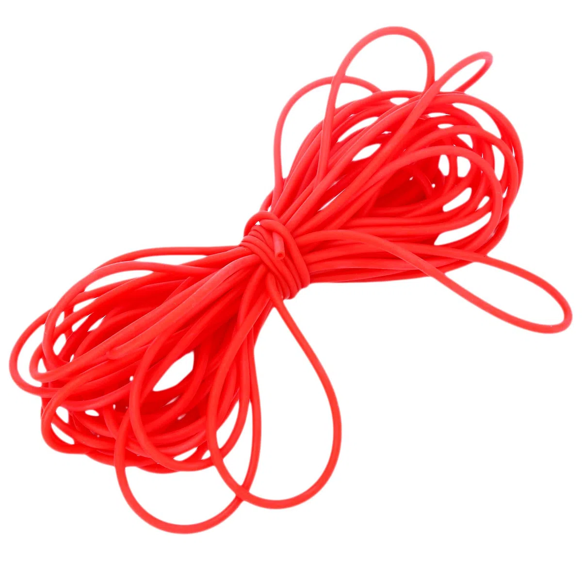 Tubo elastico rosso, in lattice naturale, ricambio per caccia, fionda, catapulta