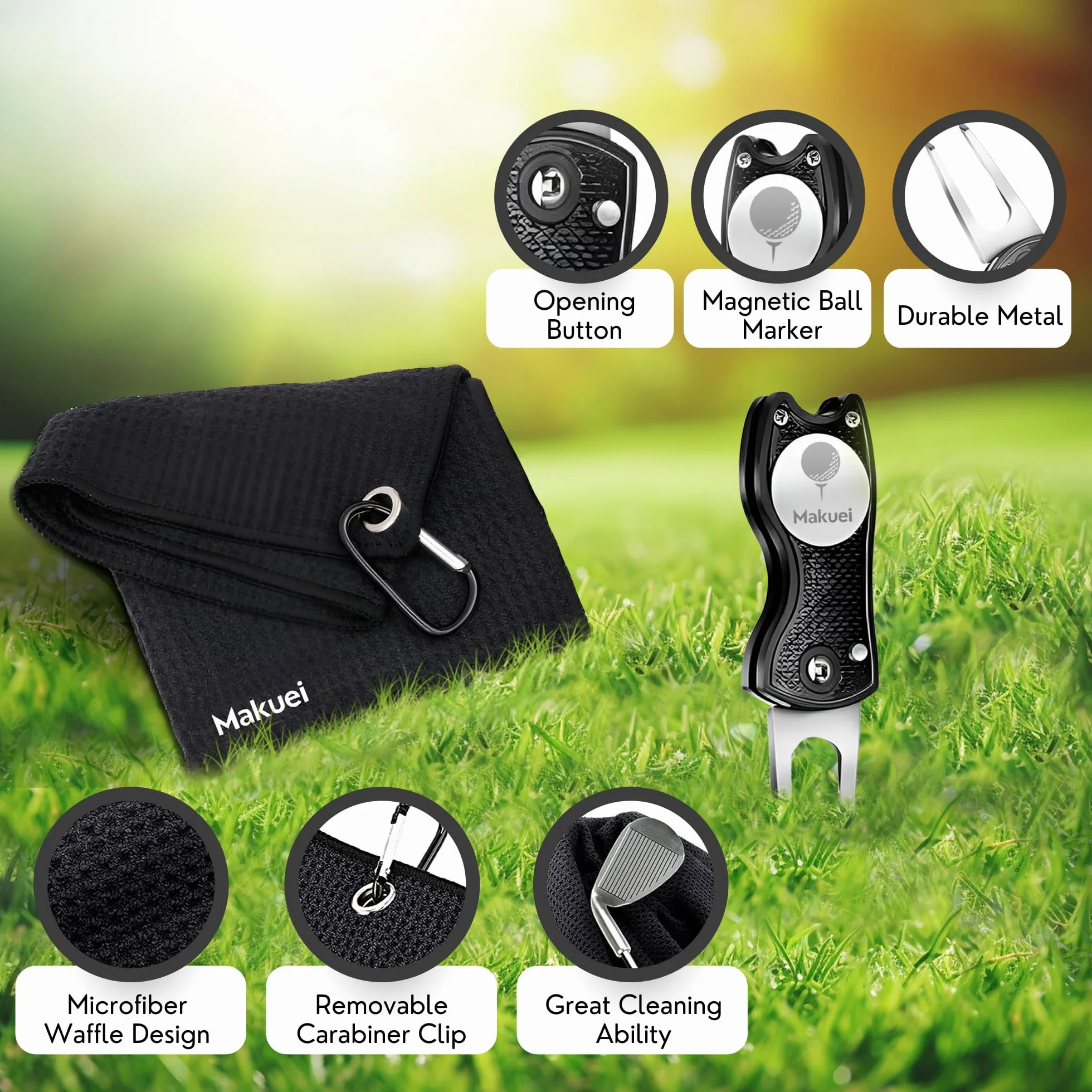 Accessori da Golf Makuei 6 Strumenti durevoli per Uomini e Donne